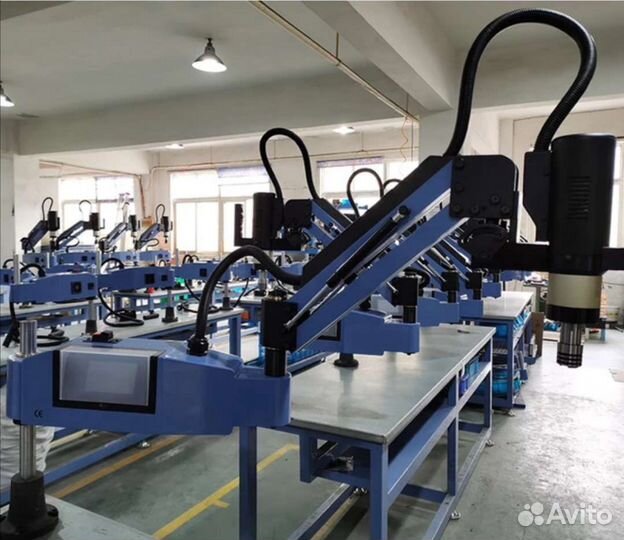 Резьбонарезной станок манипулятор