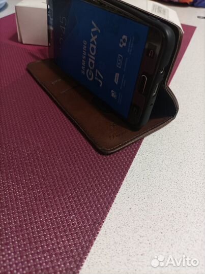 Чехол-книжка MyPads для Samsung Galaxy J7