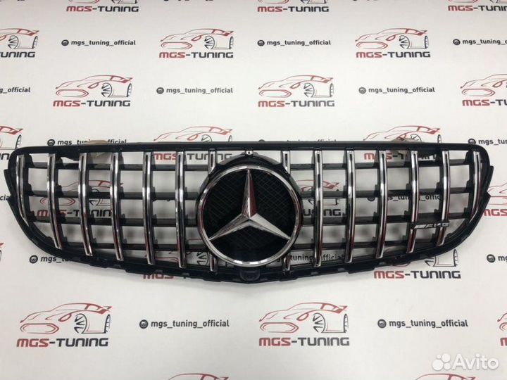 Решетка Mercedes GLC X253 Panamericana п/к + AMG