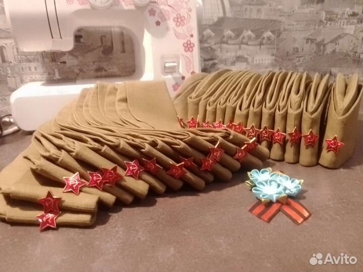 Пилотки солдатские детские, береты вдв