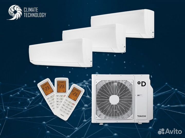 Мультисплит-система daichi ICE ICE20avqs1R-1