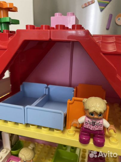 Lego duplo кукольный дом животные