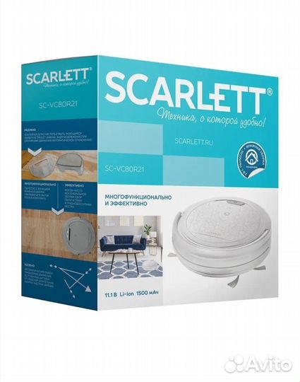 Робот пылесос Scarlett