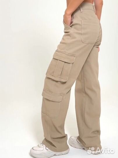 Джинсы клеш женские