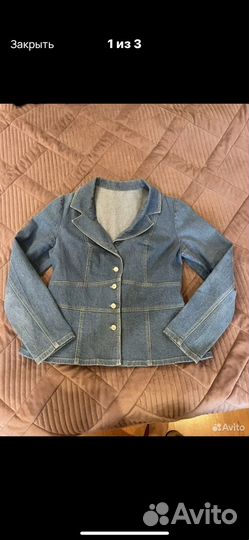 Джинсовый пиджак