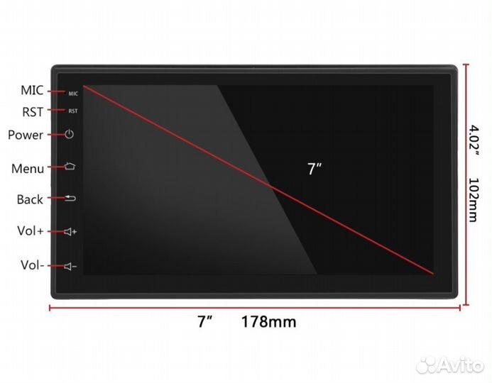 Ремонт и продажа андроид магнитолы 7.9 10 дюймов