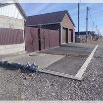 Благоустройство территории, асфальтирование,бордюр, Абакан