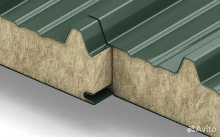 Сэндвич панели вата