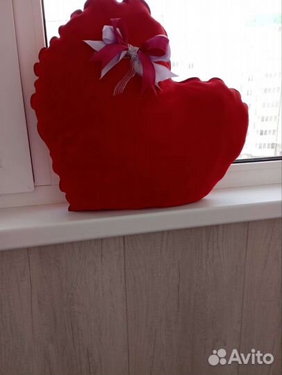 Подушка сердце