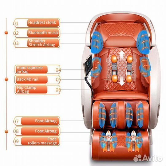 Массажное кресло BL-590