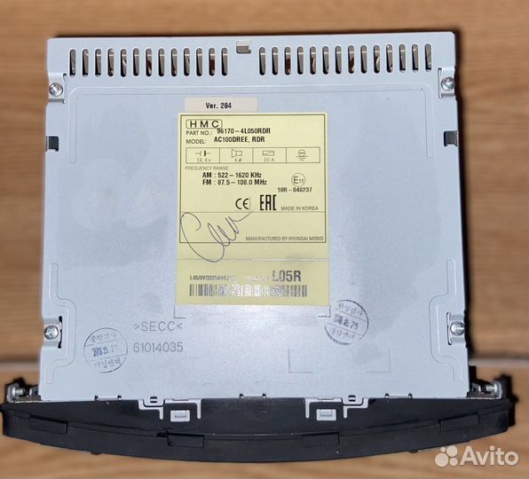 Автомагнитола Hyundai Solaris 1