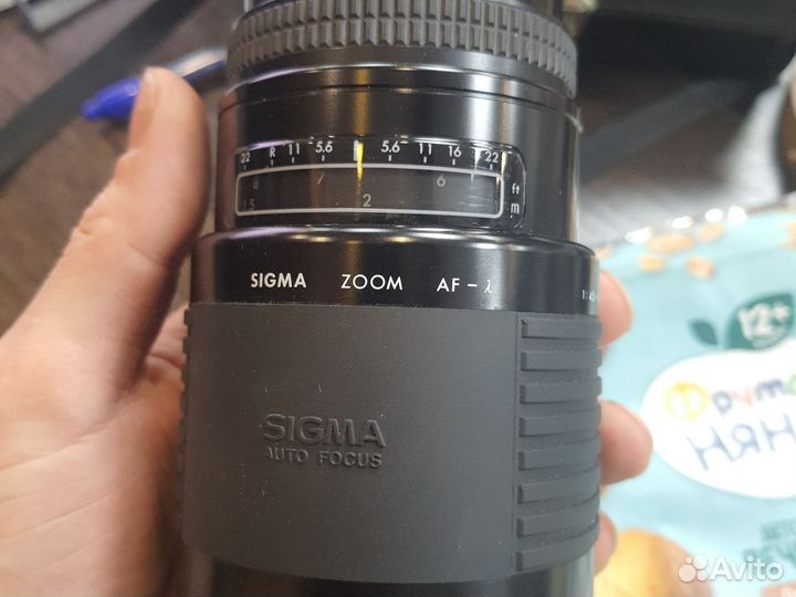 Объектив sigma 75-300 на Никон