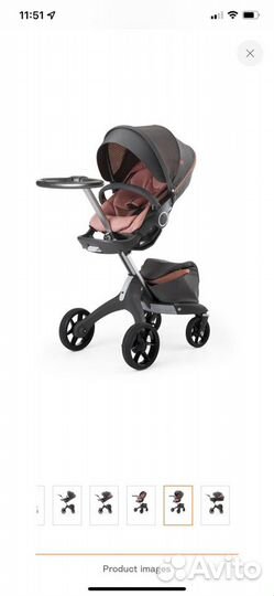 Коляска stokke