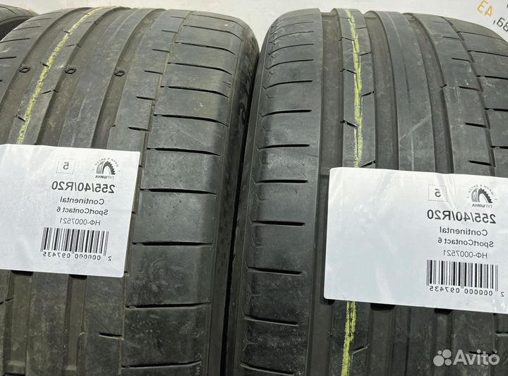 Continental SportContact 6 255/40 R20 94Y