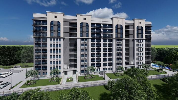 1-к. квартира, 46 м², 3/10 эт.