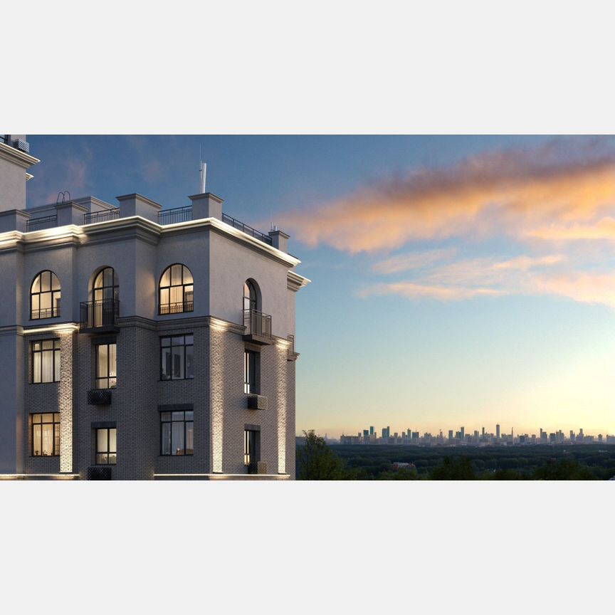 2-к. квартира, 54,9 м², 1/15 эт.