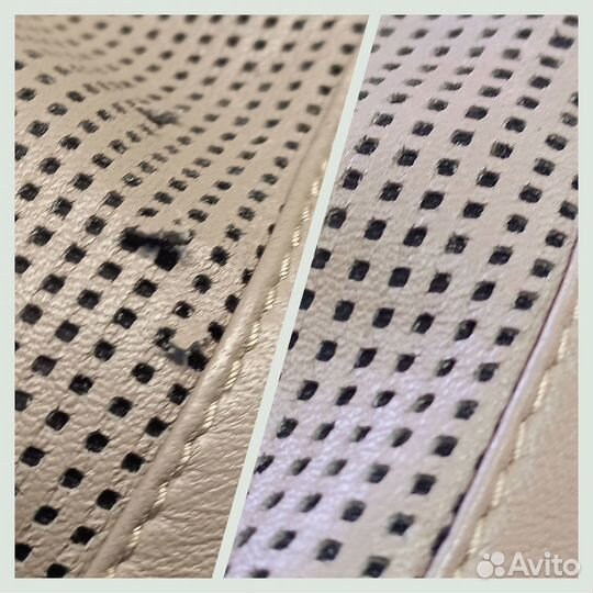 Ремонт реставрация покраска кожаных изделий