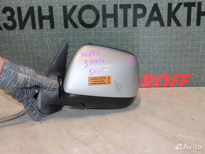 Зеркало левое Тойота Сиента NCP81/NCP85 А185