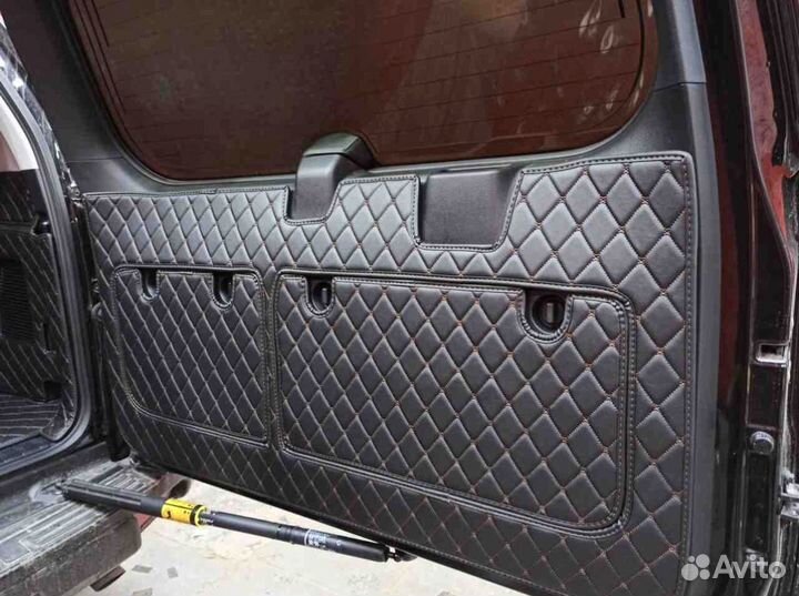 3Д коврики в багажник toyota prado 150 2021