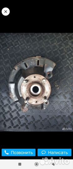 Поворотный кулак hyundai solaris правый