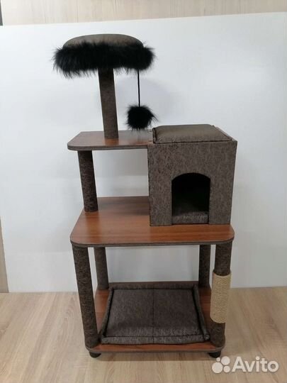 Домик для кошки с когтеточкой