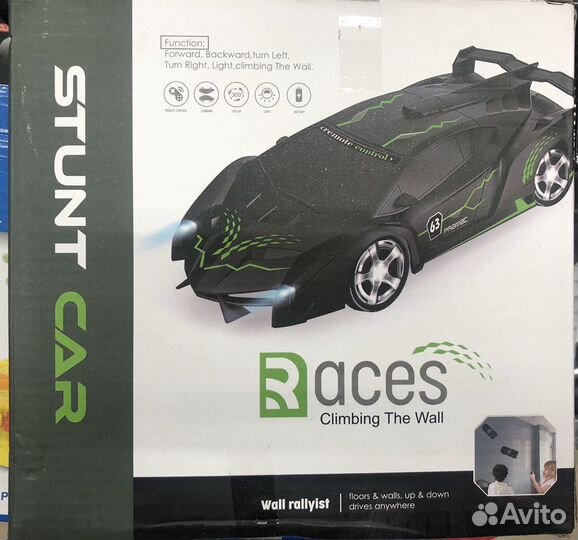 Машина антигравитация ездит по стене,потолку