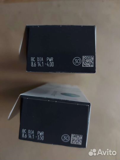 Линзы контактные однодневные