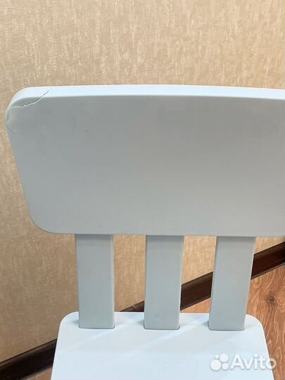 Детский стол и стулья Икеа Маммут