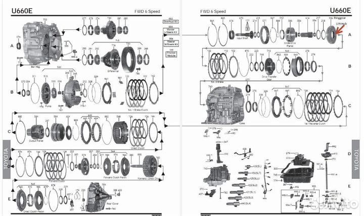 Планетарный ряд UD U760 / U660