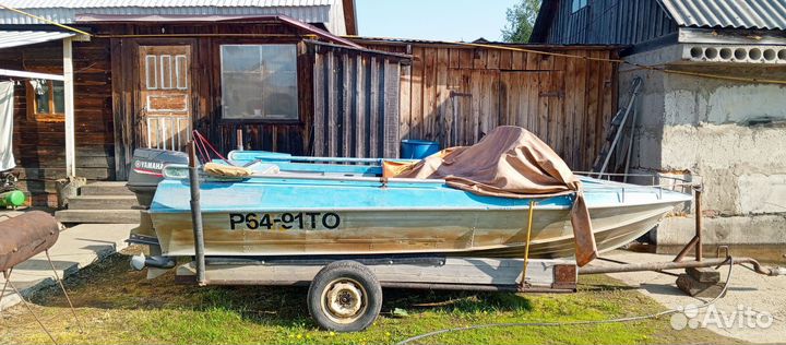 Казанку 5м4 и мотор ямаха40