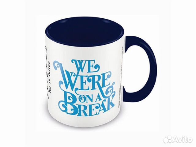 Кружка Friends Blue Coloured Inner Mug 315 ml