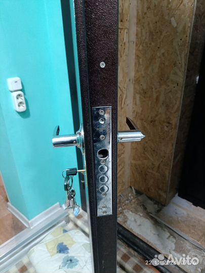 Дверь входная железная уличная бу