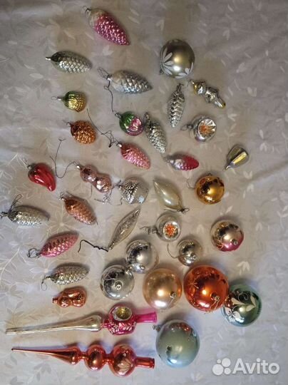 Елочные игрушки СССР