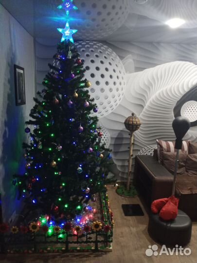 Ель искуственная б/у