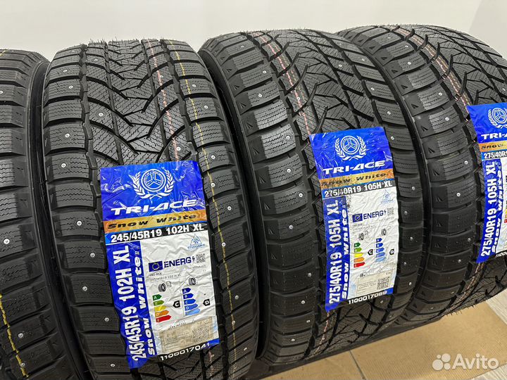 Tri Ace Snow White II Stud 245/45 R19 и 275/40 R19 102H