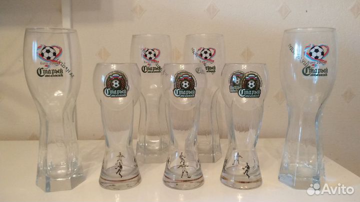 Бокалы Мельник, Бочка, 3 богатыря, Кроненбург и др