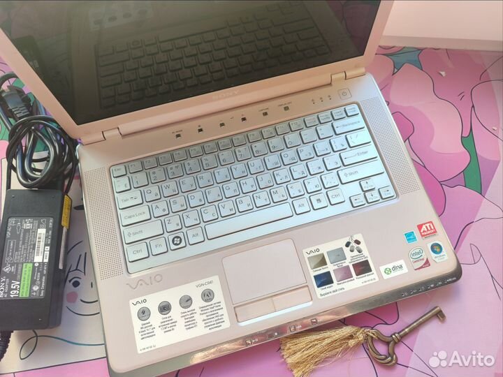 Ноутбук sony vaio vgn-cr41
