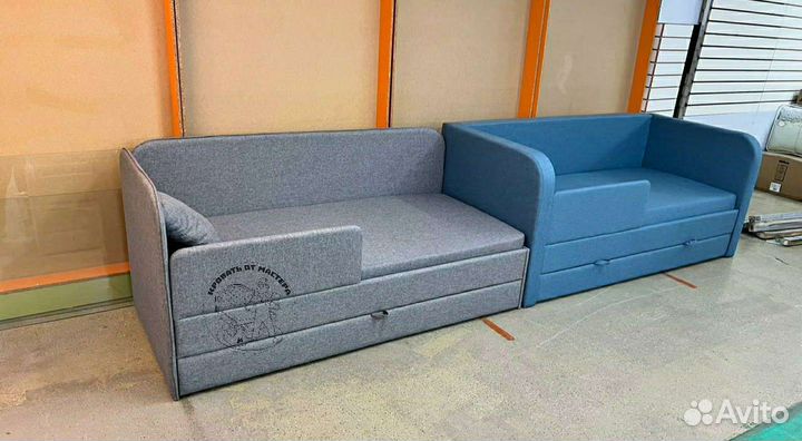 Детская кровать от 3 лет с бортиками