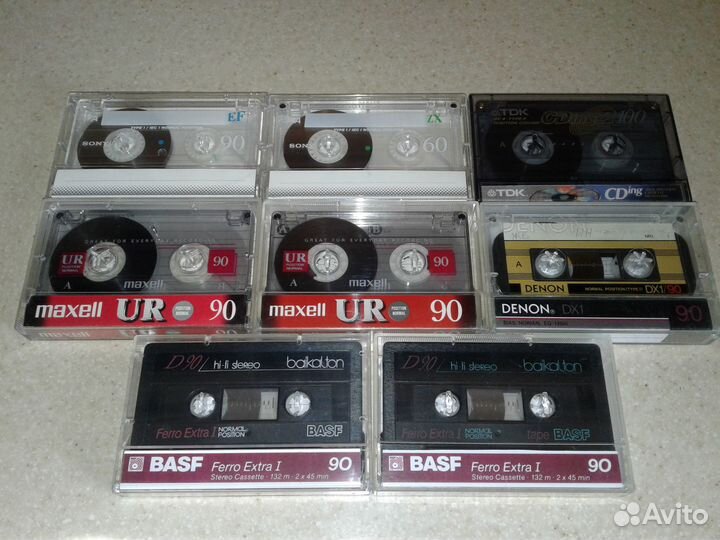 Аудиокассеты под перезапись (цена за все)
