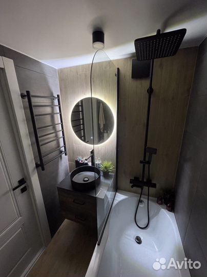 Ремонт ванной и туалета под ключ. Плиточник