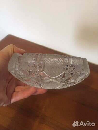 Пепельница хрусталь Чехословакия