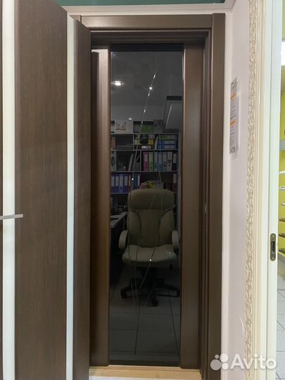 Межкомнатные двери с покрытием натуральный шпон