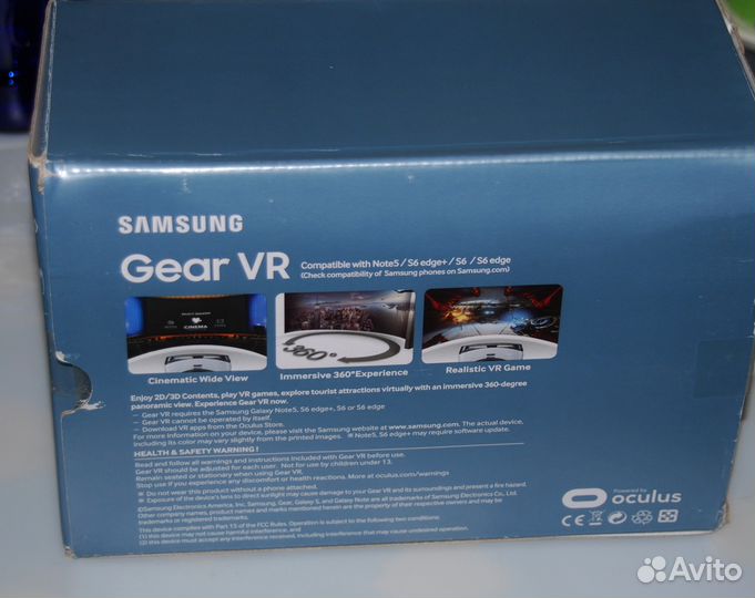 Очки вирт. реальности samsung Gear vrsm-R322 новые