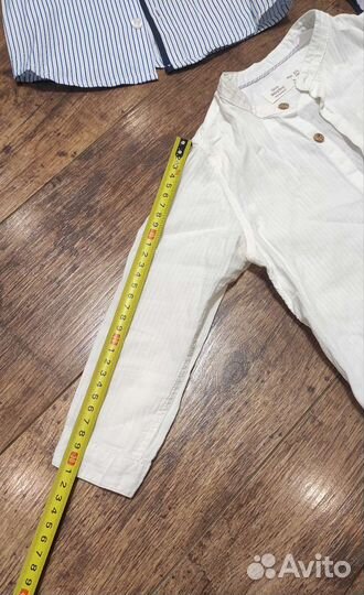 Рубашка белая Zara на 3 года