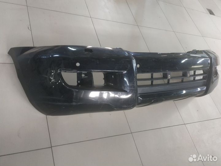 Прадо 120.2007г.Бампер передний оригинальный
