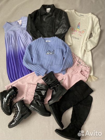 Вещи для девочки 6-7 лет пакетом