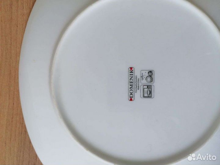 Тарелки столовые