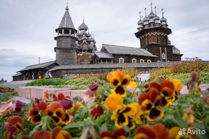 Тур на Кижи,Рыбалка,Прогулка по Онежскому озеру