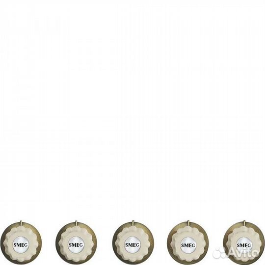Набор ручек для варочных поверхностей Smeg 5MP700P