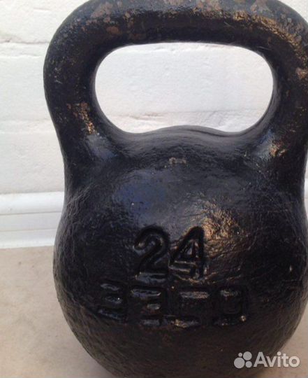 Гиря 24 кг СССР